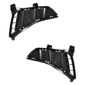 Vs-1503-hysona20a-95-1 Sherman For Hyundai Sonata 20-22 Fog Light Cover Set Front Lower Outer Driver &