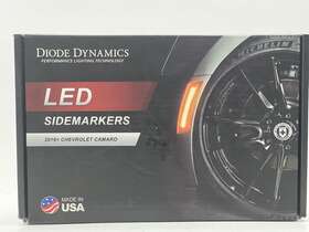 Dd5063 Sidemarkers Chevrolet Camaro Marker Lights Front And Rear 2016-2018 Oem Amber/red
