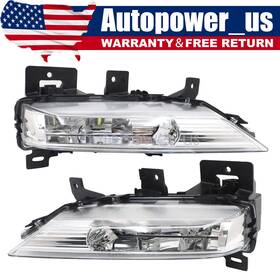 261505da2c Soillar 261555da2c 2pcs For 2017-2020 Infiniti Qx80 Front Left Right Bumper Led Fog Light Lamp