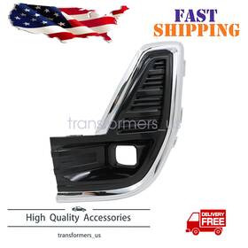 84740047 Soillar For Gmc Acadia 2020 2021 2022 Left Front Bumper Fog Light Grille Cover