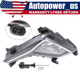 92202-3x210 Soillar 922023x210 Hy2593146 For Hyundai Elantra 2014 2015 2016 Front Right Fog Light Drl Lamp