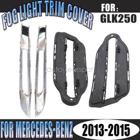 Wdk20466350 Soillar 4pcs Front Left Right Fog Light Cover For Mercedes Benz X204 Glk350 2013-2015