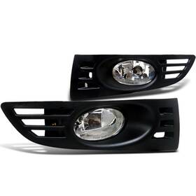 Spec-d Tuning Lf-acd032oem-rs Fits 2003-2005 Honda Accord 2dr Coupe Clear Fog Lights Driving Lamps With Switch