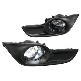 Lf-alt134cg3-dl Spec-d Tuning Fits 2013-2015 Altima 4dr Clear Led Projector Fog Lights Lamps Switch Bezels