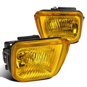 Lf-cv96am-wj Spec-d Tuning Fits 1996-1998 Honda Civic Yellow Bumper Fog Lights Driving Lamps Switch Wirings