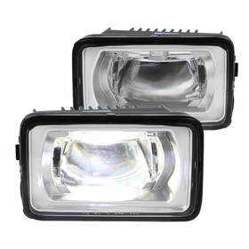 Lf-f25017cl-dl Spec-d Tuning Fits 2017-2018 Ford F250 F350 Superduty Driving Bumper Led Fog Lights Left Right