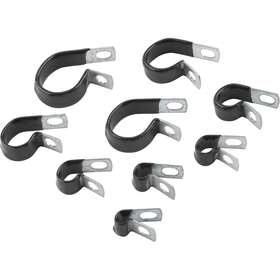 91031312-1.00 Speedway Motors Insulated Line/tubing Mount Clamps 1 Inch Bag Of 10