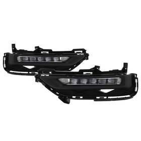 5083043 Spyder Set Of 2 Fog Lights Driving Lamps Front Driver And Passenger Pair