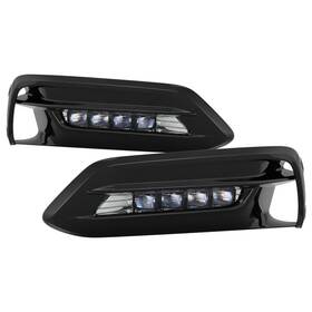 5086310 Spyder Auto Oe Led Fog Lights Clear With Fit Switch For 18-19 Honda Accord