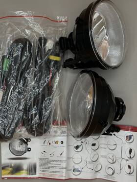 Fl-cl-tta05-c Spyder Auto Oem Fog Light Pair Clear Toyota Tacoma Tundra -l00116