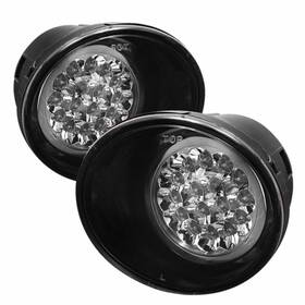 Tlx-spy5015747-cl360a72 Spyder For Nissan Pathfinder Armada 2004 Fog Light Pair Clear Led With Switch