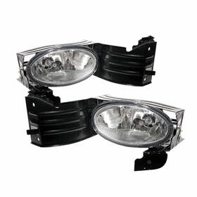 Tlx-spy5022035-cl360a70 Spyder For Honda Accord 2008-2009 Fog Light Pair Clear With Switch Fl-ha08-c
