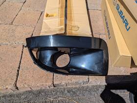 57731fe410vw Subaru 2004 2005 Impreza Wrx Or Sti Fog Light Cover Oem Pair -420vw