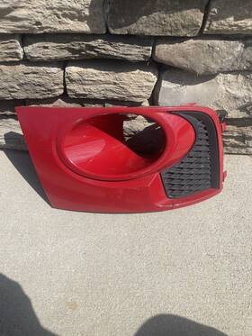 57731fg300pg Subaru Oem 11-14 Impreza Wrx Sti Left Fog Light Bezel Cover Red