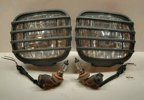 84501fc092 Subaru 98 - 00 Forester Oem Fog Lights Right And Left Set Pair With Grilles Bulbs