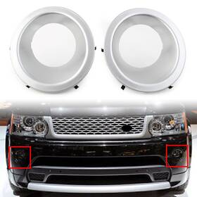 Successsss 550755753558 Fog Lamp Light Trim Bezel Cover Fit Range Rover Sport 10-13 Left And Right 2pcs