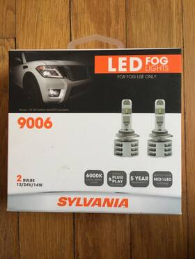 9006 Sylvania 059089349629 Stlvania Led Fog Lights