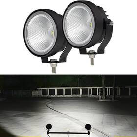 Dy-1530f-rwy Szdystar Led Round Offroad Driving Fog Lights Flood Bean 2pcs 4 Inch White Beam