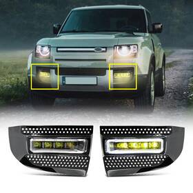Lhws-c33-y T T-abc Used Yellow Fog Lights For Land Rover Defender 90 110 130 2020-2024 Safe Driving