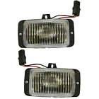 Tbtset-c107902 Trustbuilt New Set Of Fog Lights Lamps Front Driver Passenger