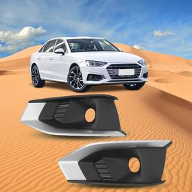 8wd807682l Tbvechi 8wd807681l/8wd807682l Left And Right Front Bumper Fog Light Grille Covers For 2020-2022 Audi A4