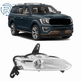 864396 Techme17 Passenger Right Side Fog Light Lamp Led Clear Lens For Ford Expedition 2018-2021