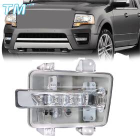871020 Techme17 Driver Lh Side Fog Lights Assy Led For Ford Expedition 2015 2016 2017 Clear Lens