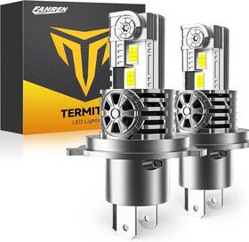 Teh4z10390616 Termitor H4 9003 Led Bulbs 36000lm 6500k Cool White Mini Halogen Size Pack Of 2