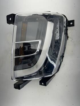 1034324 Tesla 16-21 Model X Driver Side Left Front Fog Light Assembly Oem
