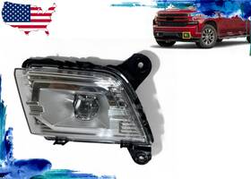 Gm87816043 Texas-e-parts Fits 2019-2023 Chevrolet Silverado Left Front Bumper Fog Light Lamp Led