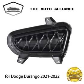 68460455aa The Auto Alliance For Dodge Durango 2021- Left Fog Light Grille Black New