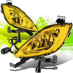 Tsk-flztl132am Top Street King Factory Style Fog Lights Bezel Covers Switch For Elantra 4-dr Sedan 11-13 Amber