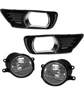 Yc0013-cl Topscope 1 Set Fog Lights Assembly And Wiring Harness For 2007-2009 Toyota Camry Bumper