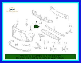 52125-f6010 Toyota New Lexus Nx250 22-25 Front Passenger Right Side Fog Lamp Light Bracket