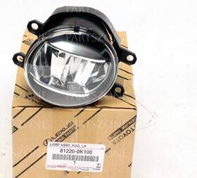 81220-0k100 Toyota Genuine Lamp Assy Fog Lh 812200k100 New Oem