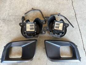 Pt228-0c200-ac Toyota Used Oem 2022 Sequoia Trd Pro Led Fog Lights And Bezel Rigid 2nd Gen