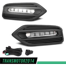 Tra217965 Transmotor2014 Fit For 2019-2022 Honda Hrv Hr-v Led Fog Lights With Wiring Switch Left Right Side Tra217965 Transmotor2014 Fit For 2019-2022 Honda Hrv Hr-v Led Fog Lights With Wiring Switch Left Right Side