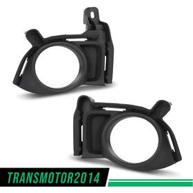 Tra758382 Transmotor2014 Fit For 2014-2016 Toyota Highlander Front Fog Light Bezel Bumper Cover Trim New