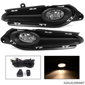 Tra889943 Transmotor2014 Bumper Fog Lamp Light W Cover Fit For Honda Hr-v Pair Driver Passenger 2016-18