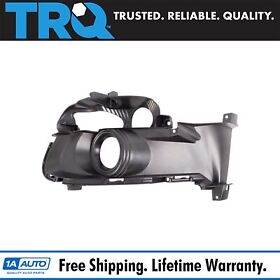 Lta04824 Trq Front Left Fog Light Bezel Fits 2017-2019 Nissan Rogue
