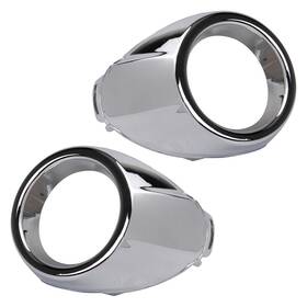 Lta05054 Trq For Ford Focus 12-14 Front Driver And Passenger Side Fog Light Bezel