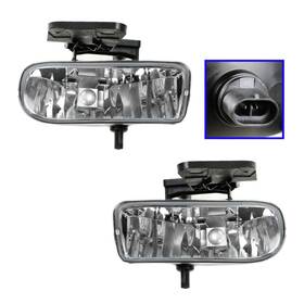 Lta49139 Trq For Gmc Sierra 1500 1999-2002 Passenger Side Replacement Fog Lights