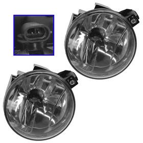 Lta87943 Trq For Dodge Durango 01-03 Driver Or Passenger Side Replacement Fog Lights