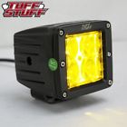 Ts-led-2x2-sp-y Tuff Stuff Amber Led Light Yellow Dust Fog Watt Cube