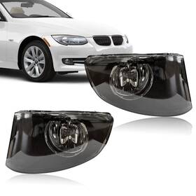 Tzf03-031 Tuzilla Bmw 3 Series E92/e93 2007-2013 Fog Lights With Bulbs 2pcs Smoke Lens