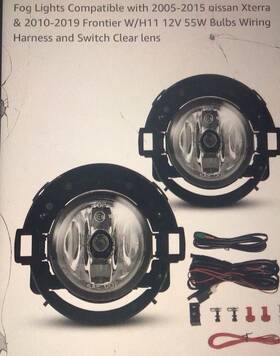 Assembly-2005 Tyc 19-5843-00-9 Fog Light To 2015 Nissan Xterra