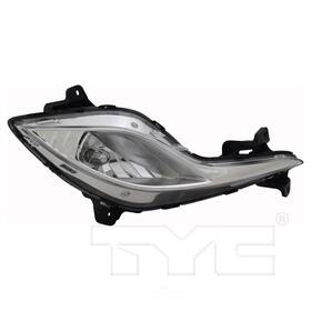 19-6173-00-9 Tyc Fog Light Assembly Fits 2011-2015 Hyundai Sonata