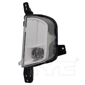 19-6238-00-9 Tyc Capa Certified Fog Light Assembly