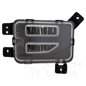 19-6360-00-9 Tyc Fog Light Lamp Left Driver Side Lh Led Capa New