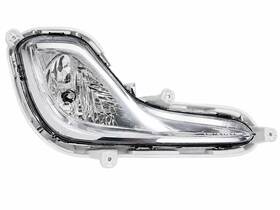 Tyc 19-c069-00-ca Capa Front Right Fog Light Drl Lamp For 2012-2014 Hyundai Accent